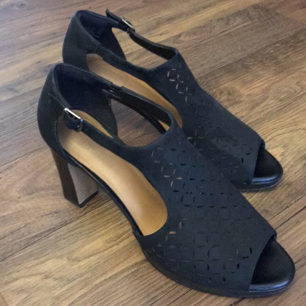Clarks Black Dress Sandal